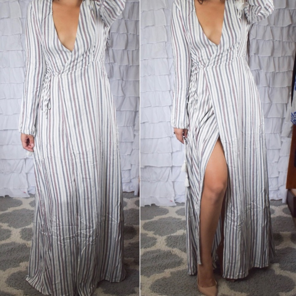 Boho style dress.